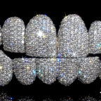 Iced Out Honeycomb Set Grillz