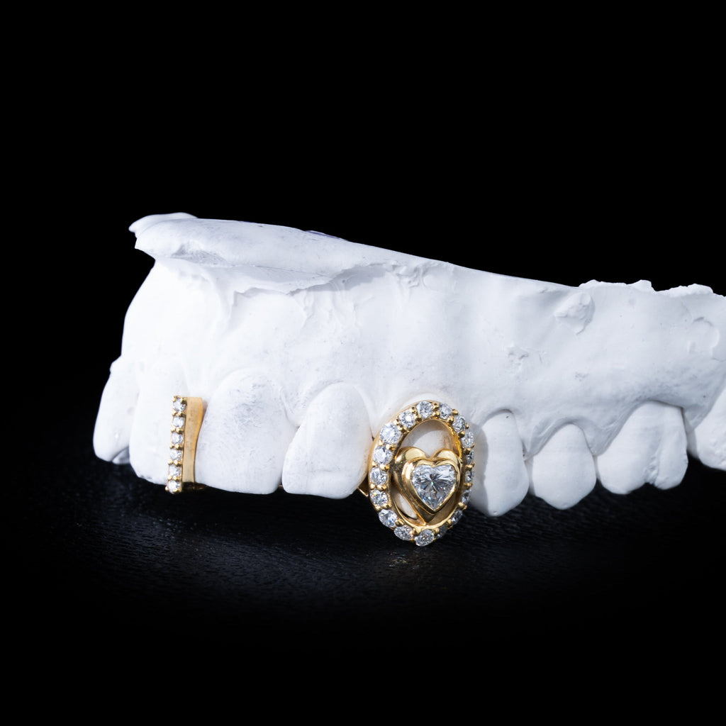 Heart Cut Diamond Window | Iced Bar
