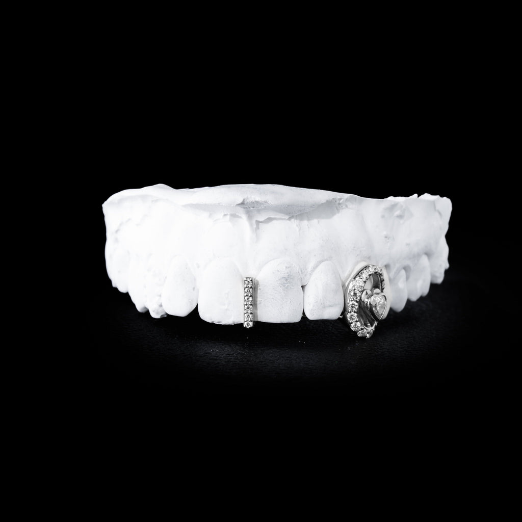 Heart Cut Diamond Window | Iced Bar