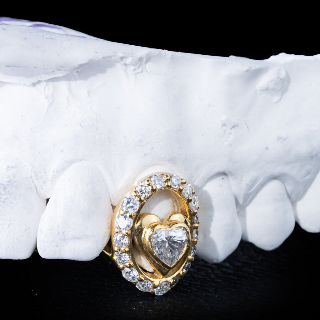 Heart Cut Diamond Window | Iced Bar