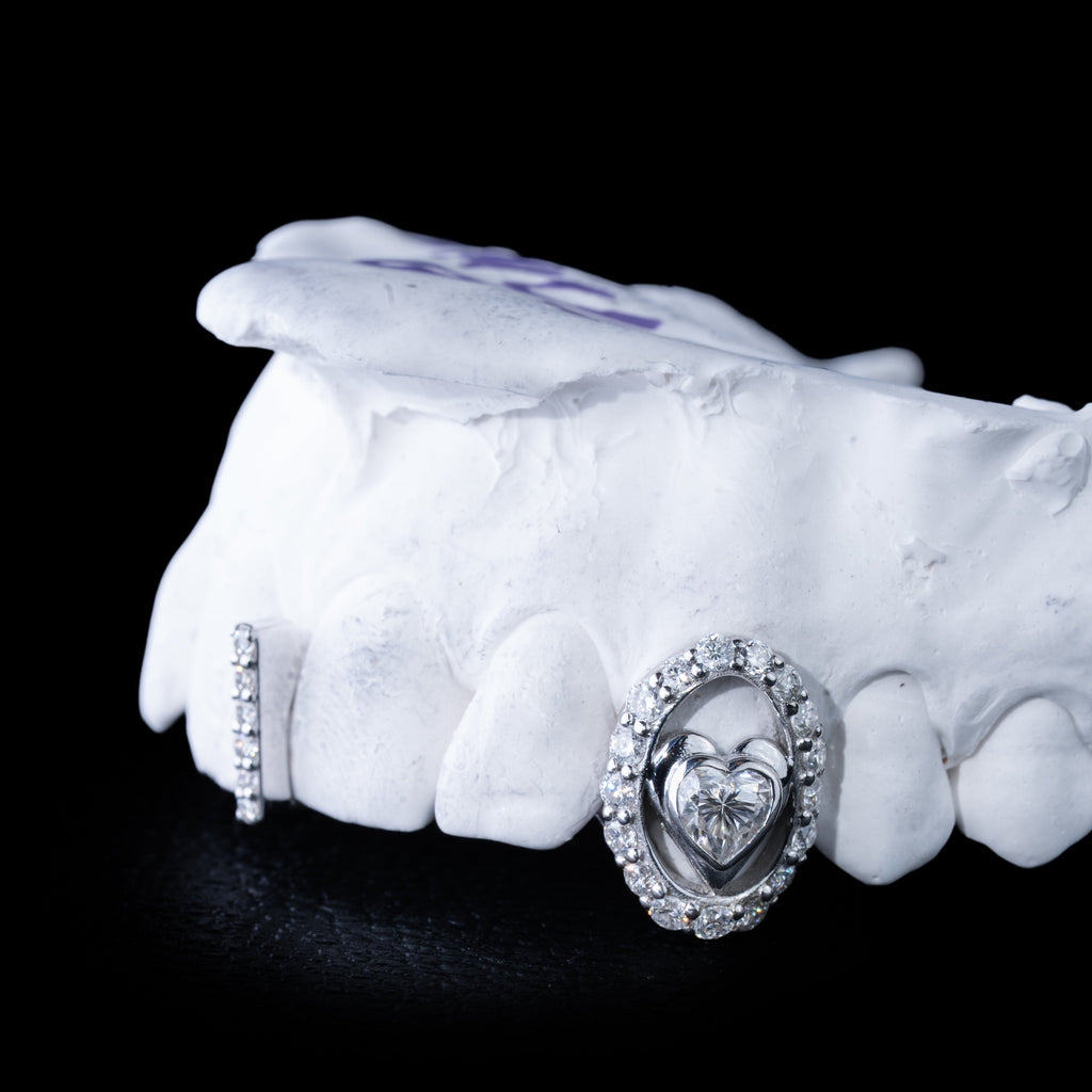 Heart Cut Diamond Window | Iced Bar