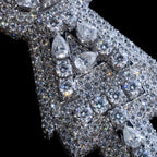 Large Vertical Pendant | Exotic Cut