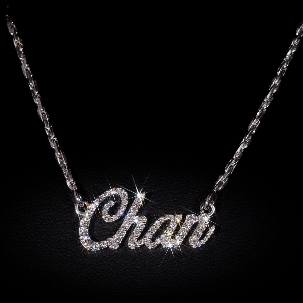 Diamond Name Necklace