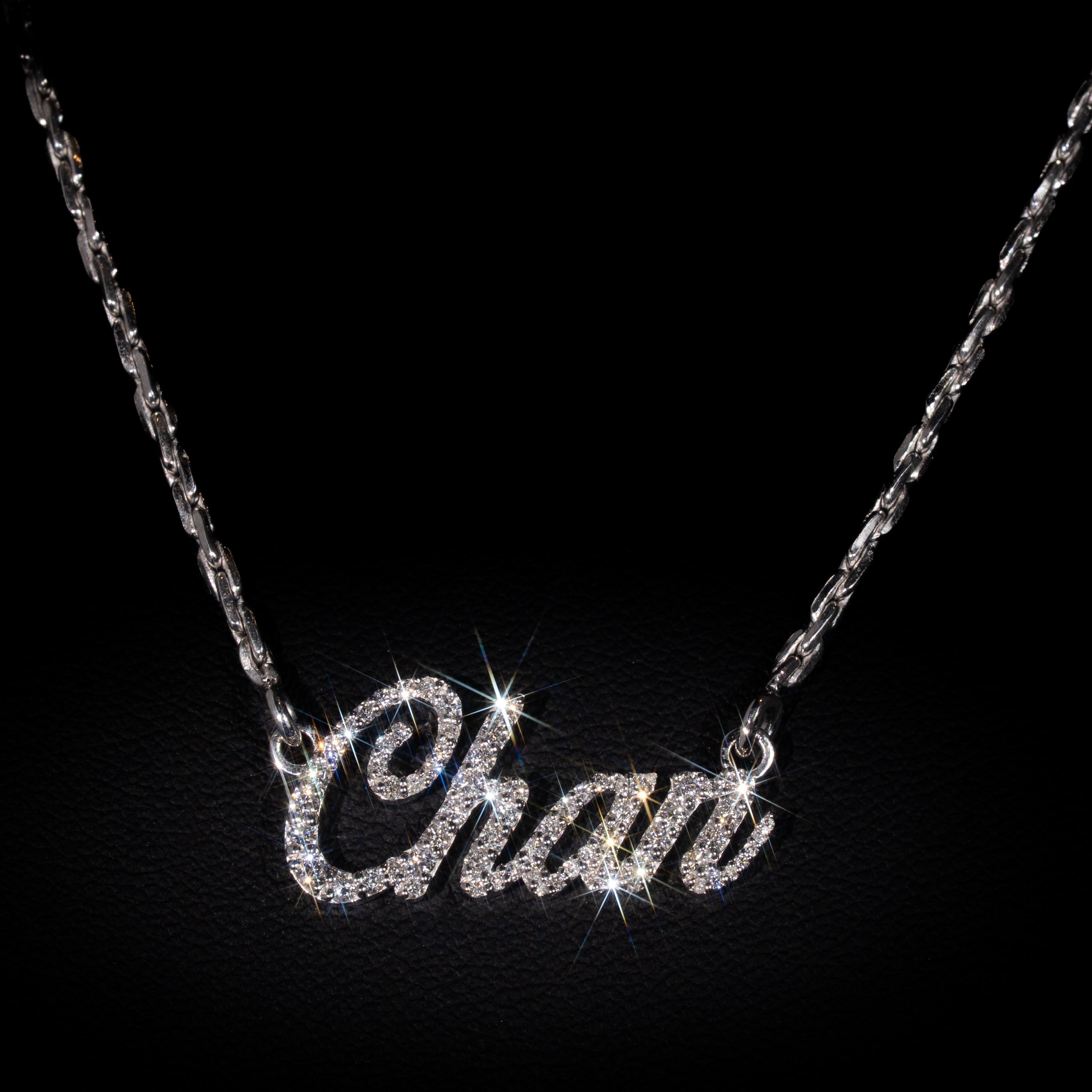 Diamond Name Necklace