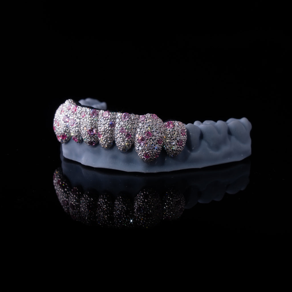 Bottom Mosaic Baby Pink Set