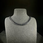5mm Plain Black Curb Chain