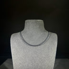 Micro 3mm Black Cuban Chain