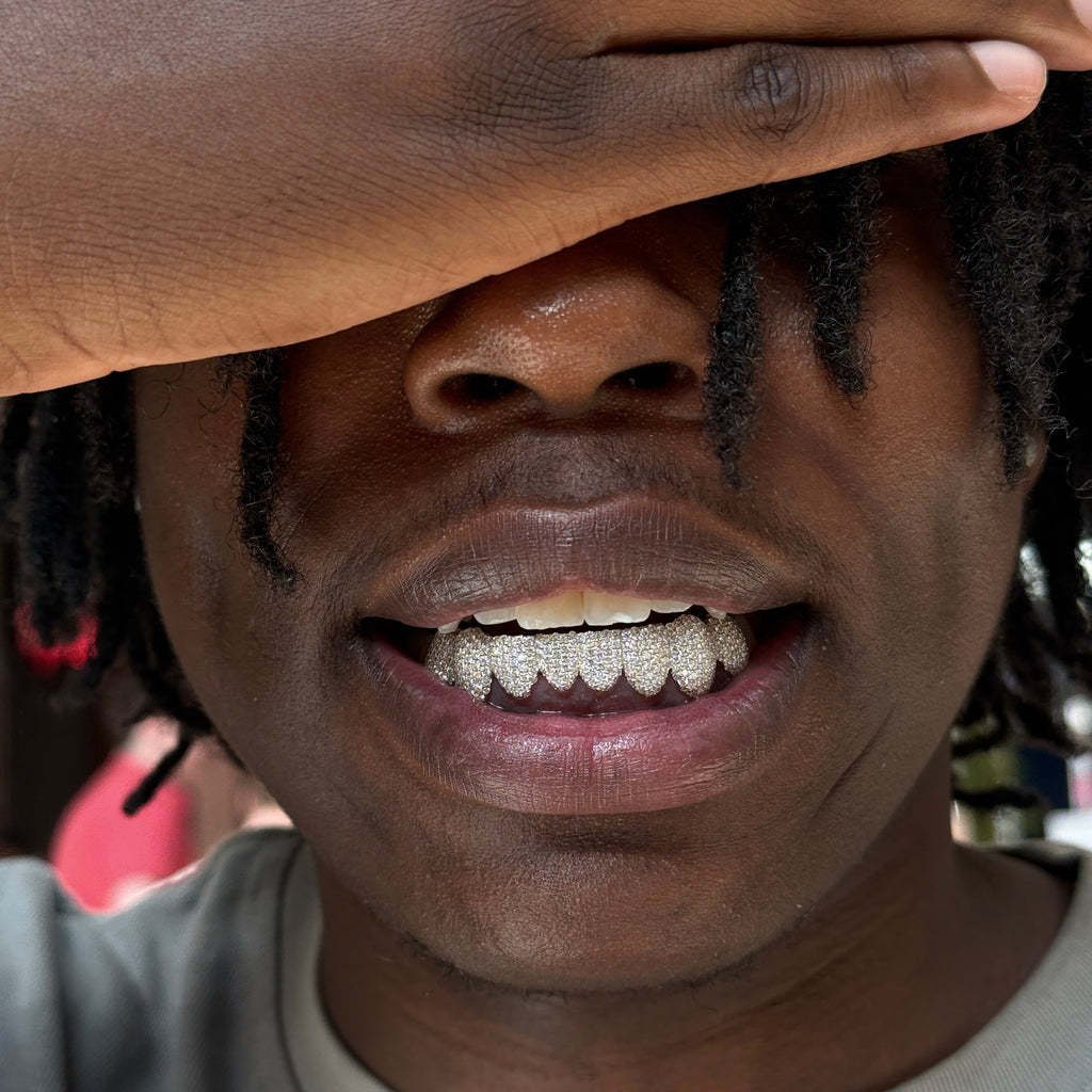Bottom 8 Honeycomb Grillz