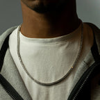 3mm Round Silver Tennis Chain